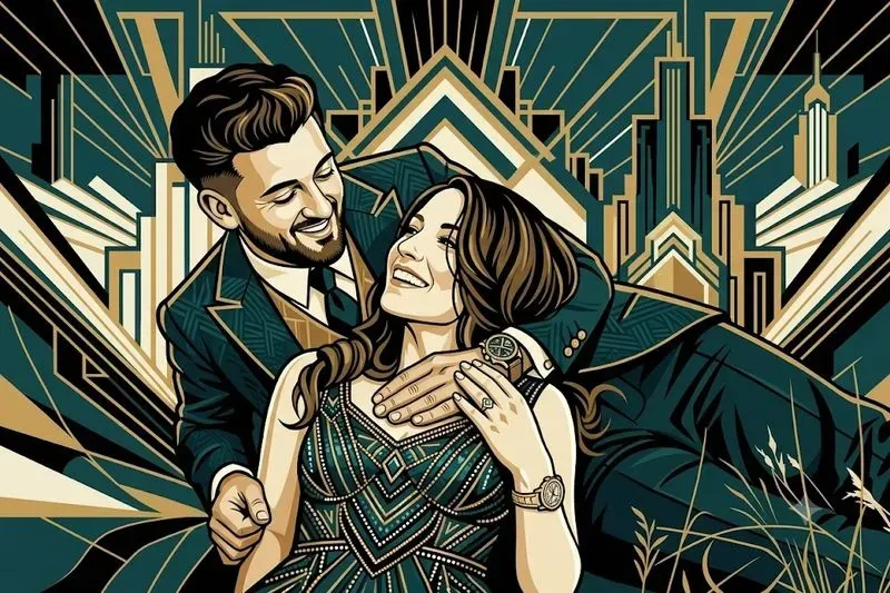 Art Deco Glamour Portraits