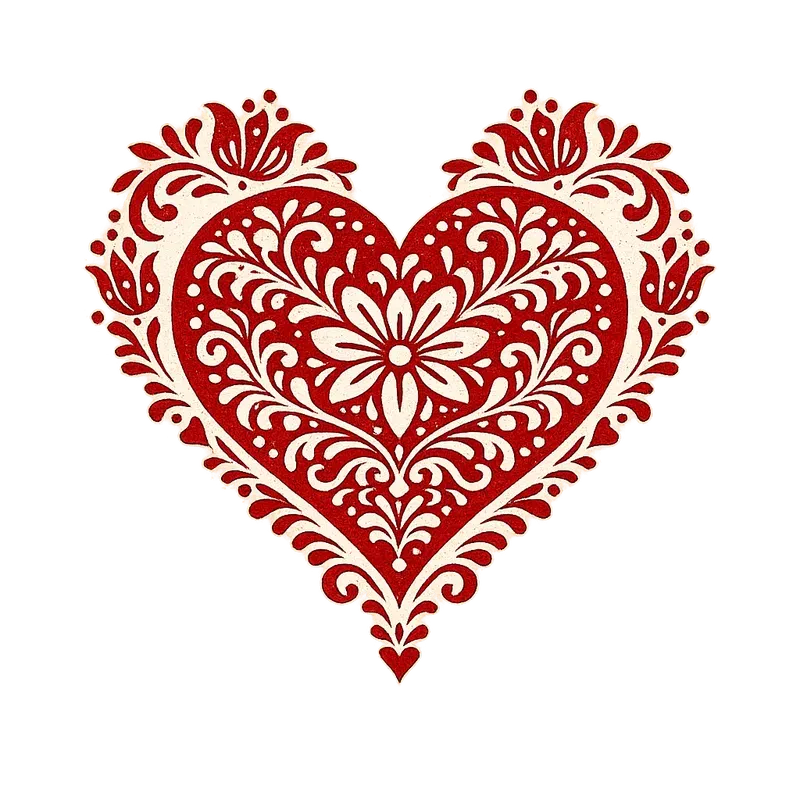 Nordic Folk Art Ephemera Elements Packs