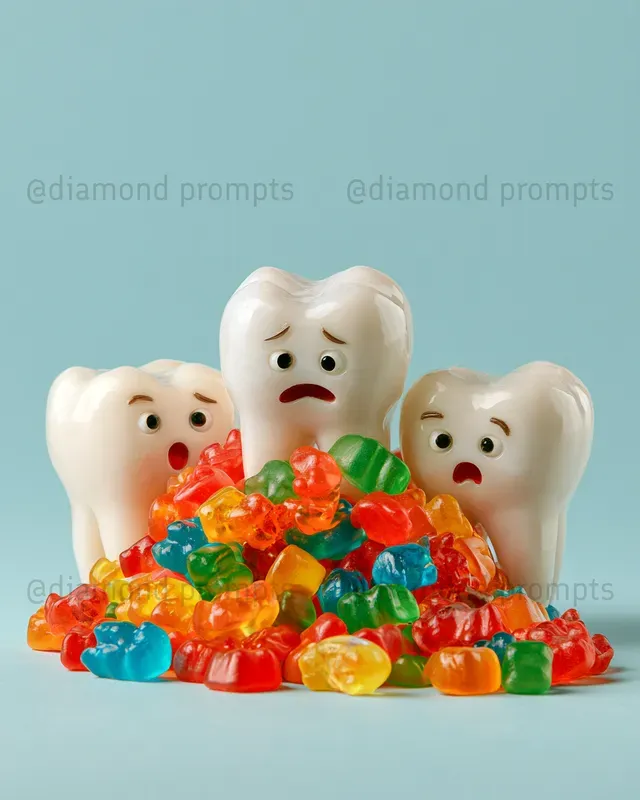 Teeth With Tiny Troubles