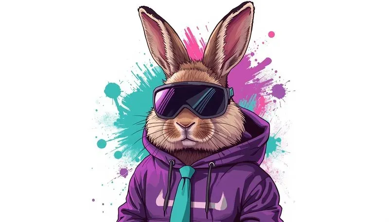 Cyberpunk Streetwear Animals Pop Art