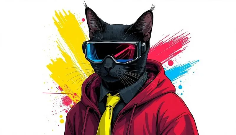 Cyberpunk Streetwear Animals Pop Art