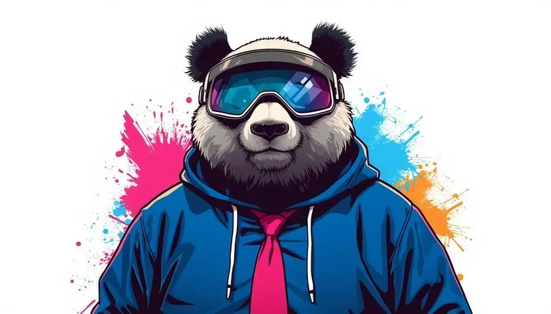 Cyberpunk Streetwear Animals Pop Art
