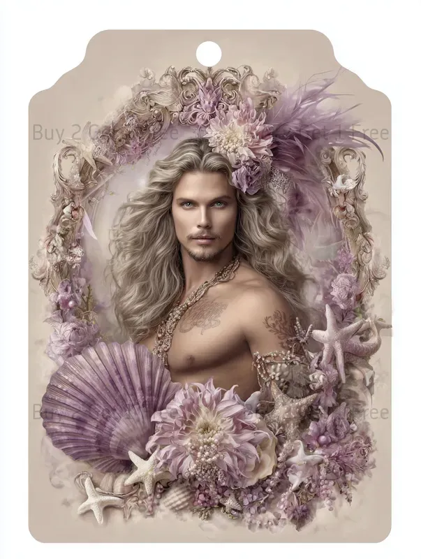 Mothers Day Mermaid Product Tags