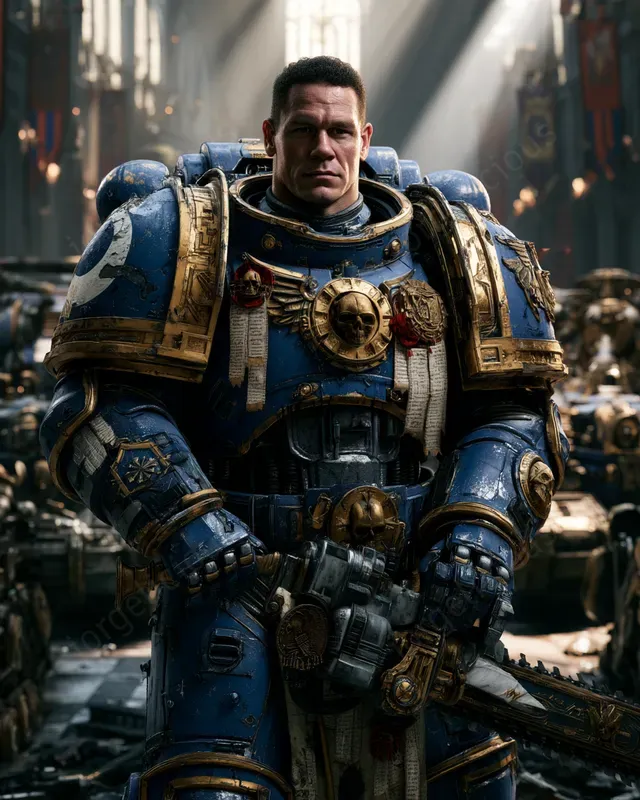 Your Photos As Warhammer 40k Heroes