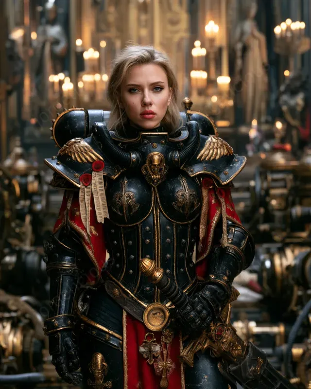 Your Photos As Warhammer 40k Heroes