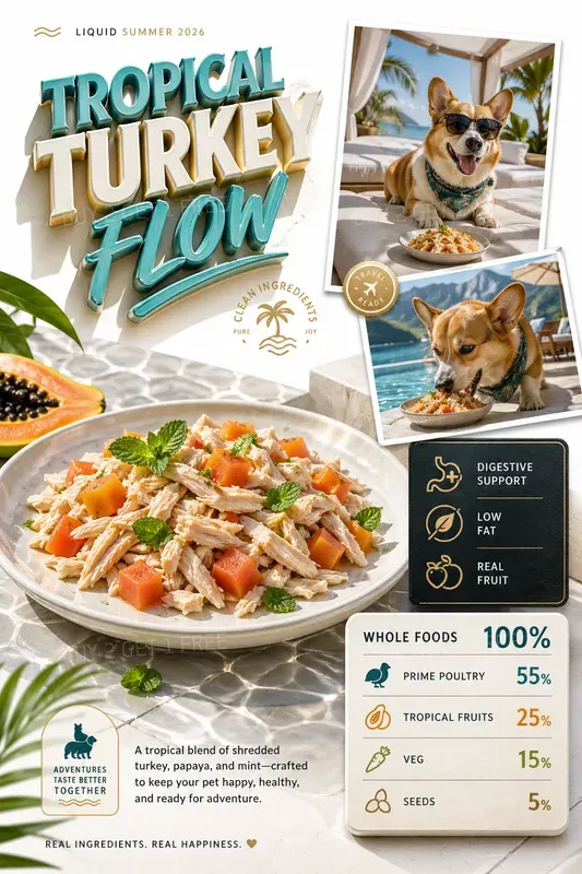 Summer Ads For Bespoke Pet Meals