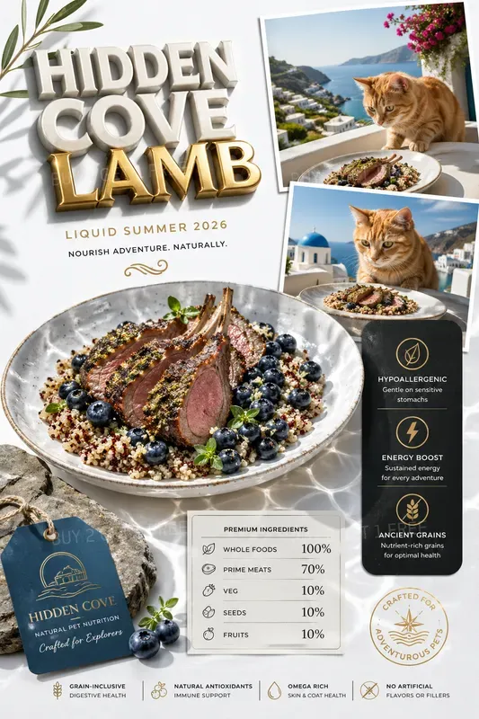 Summer Ads For Bespoke Pet Meals
