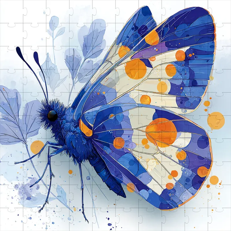 Gouache Cobalt Marigold Dream Art