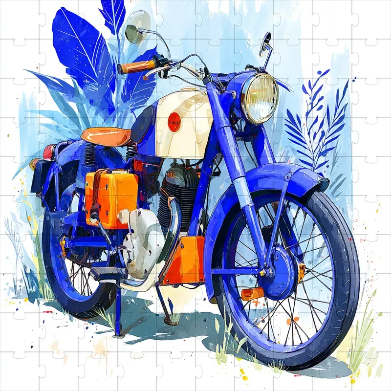 Gouache Cobalt Marigold Dream Art