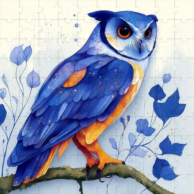 Gouache Cobalt Marigold Dream Art