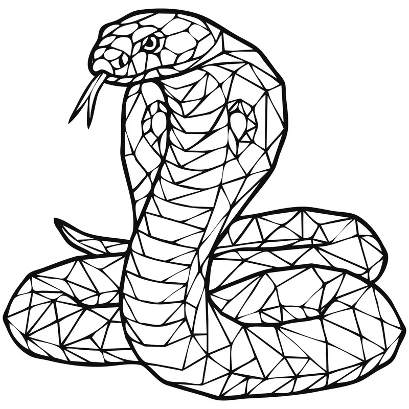 Lowpoly Animal Art Kdp Coloring Books