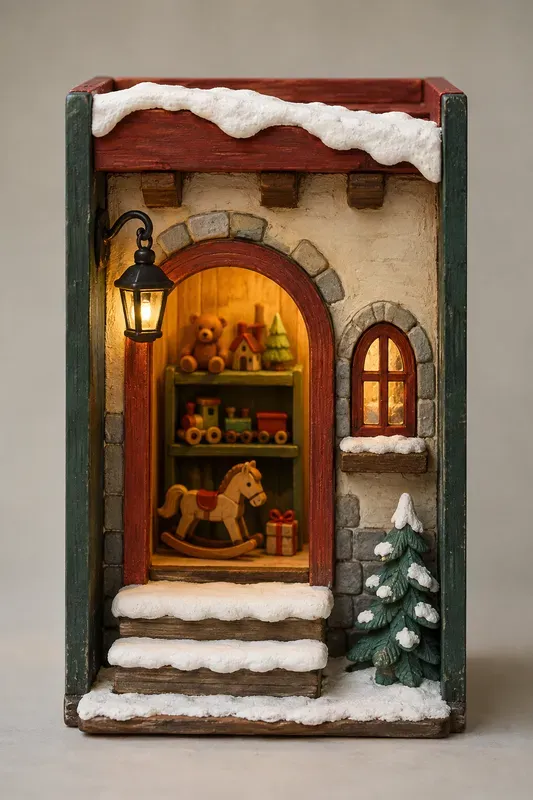 Handmade Miniature Book Nooks