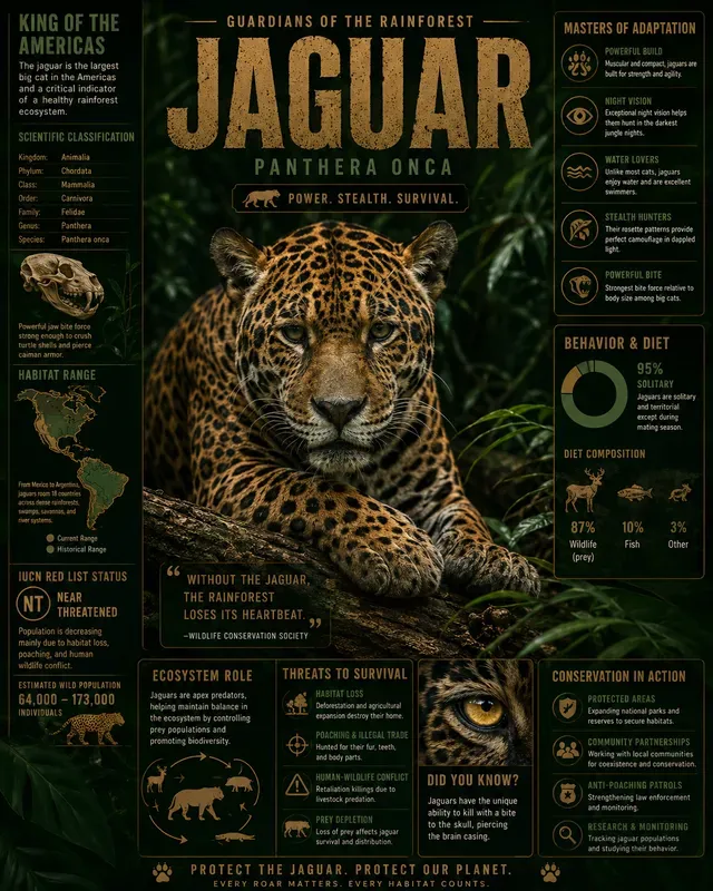 Cinematic Wildlife Infographics