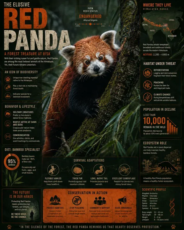 Cinematic Wildlife Infographics