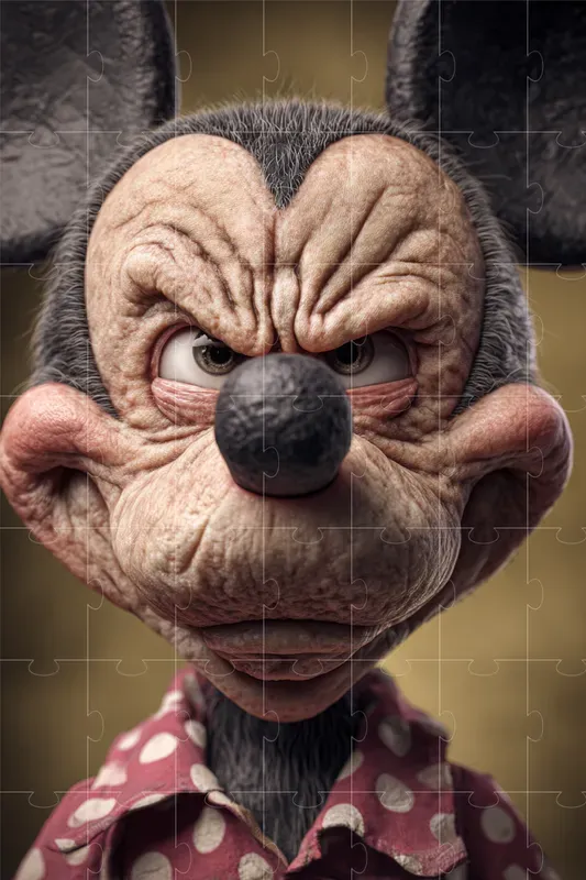 Exaggerated Dual Expression Portraits