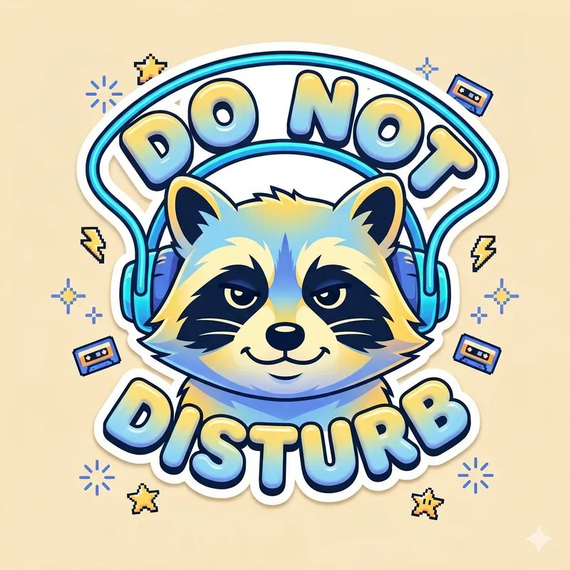 Retro Mascot Bubble Typoart