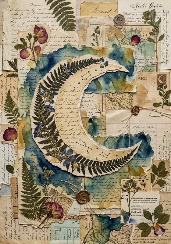 Vintage Ephemera Mixed Media Journals