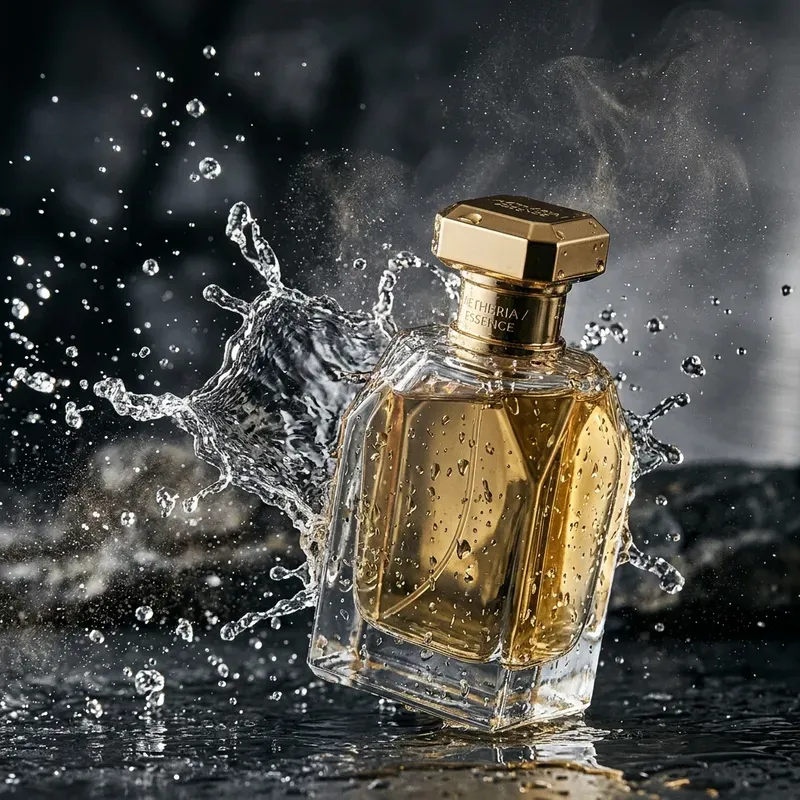 Luxury Product Cinematic Splashes