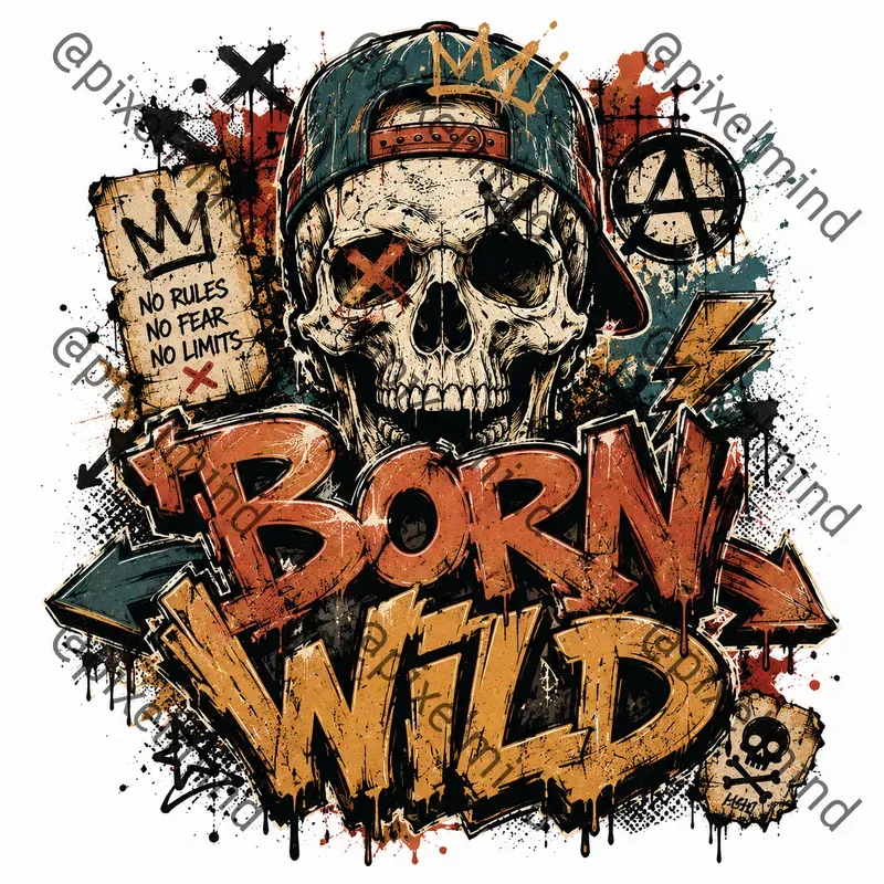 Neo Vintage Graffiti Tee Creators