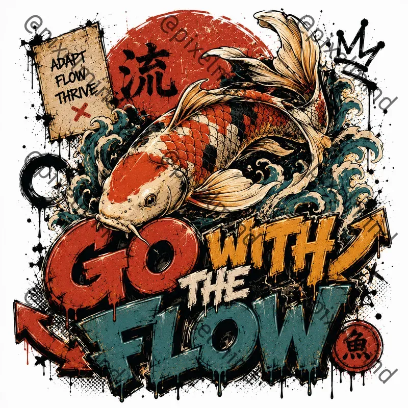 Neo Vintage Graffiti Tee Creators