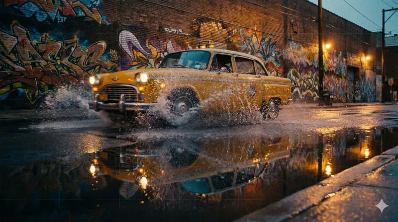 Cinematic Urban Street Art Scenes