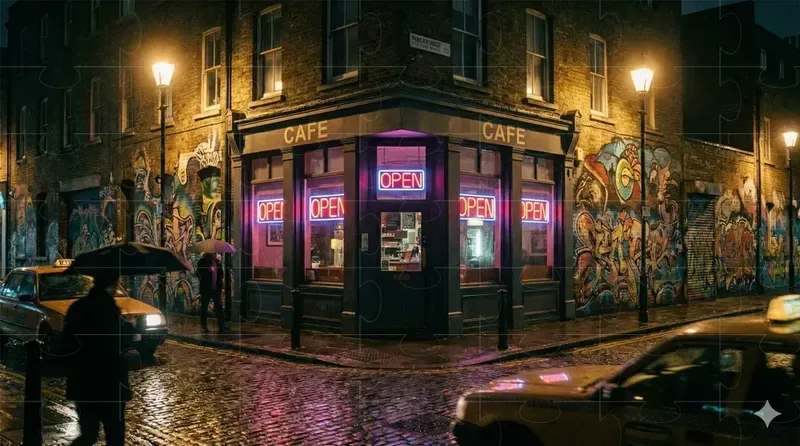 Cinematic Urban Street Art Scenes