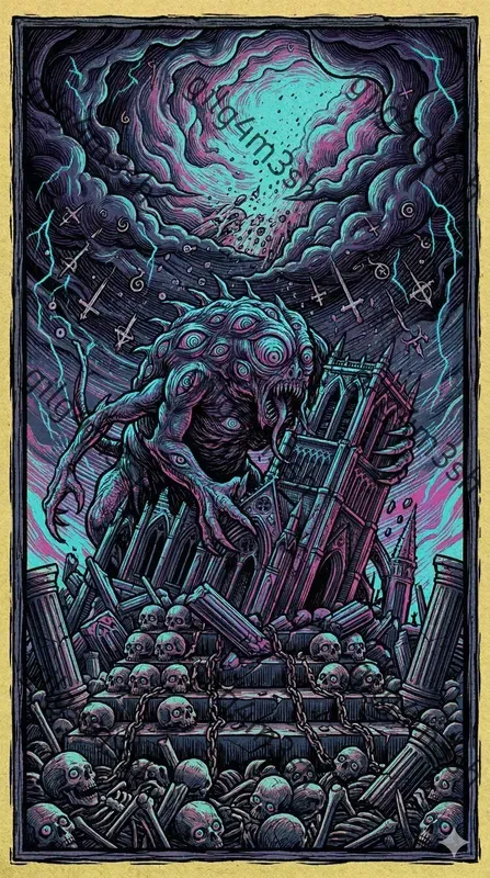 Apocalyptic Fantasy Etchings