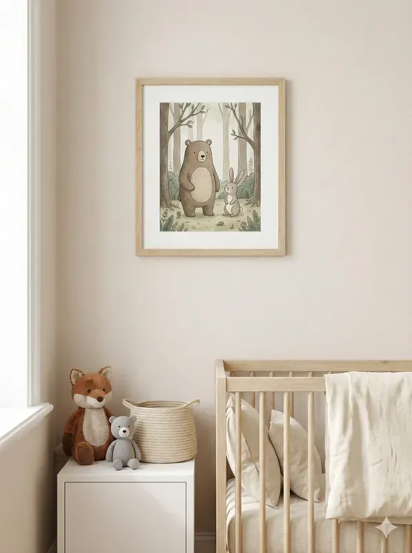 Nursery Wall Art Mockups