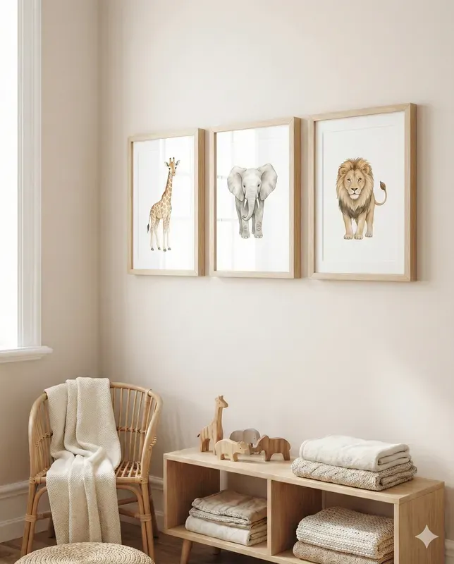 Nursery Wall Art Mockups