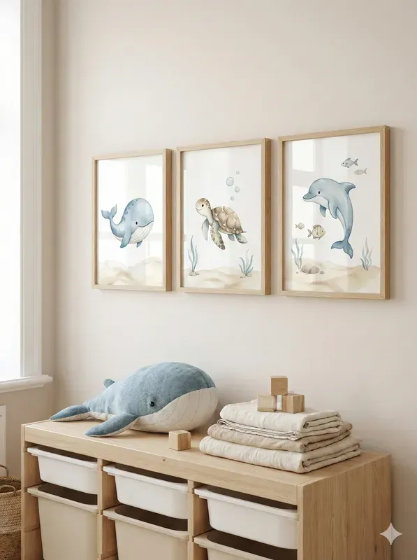 Nursery Wall Art Mockups