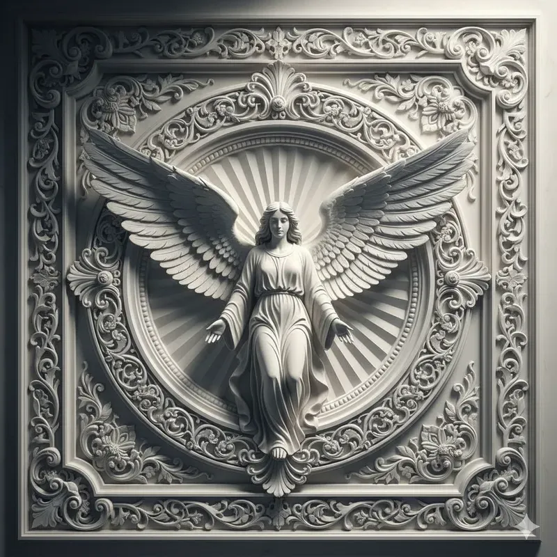 3D White Relief Sculpture Generators