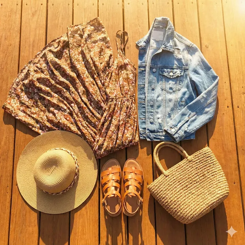 Fashion Outfit Flat Lays