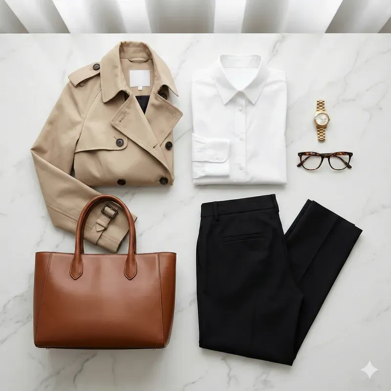 Fashion Outfit Flat Lays