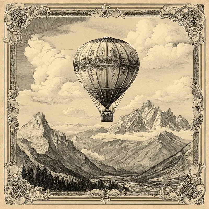 Vintage Engraving Art