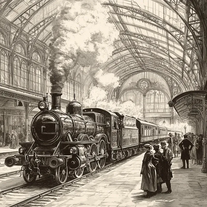 Vintage Engraving Art