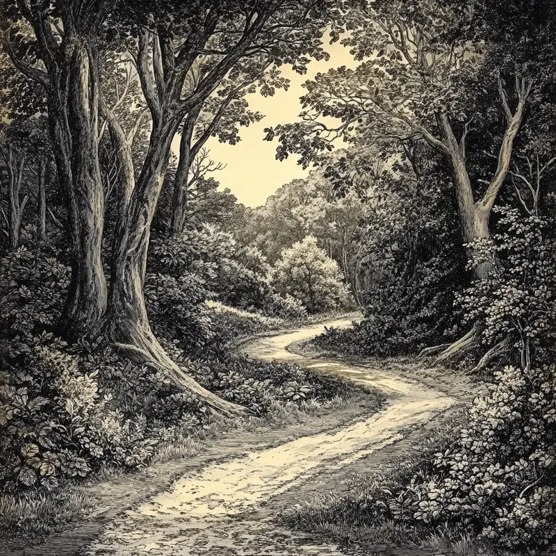 Vintage Engraving Art