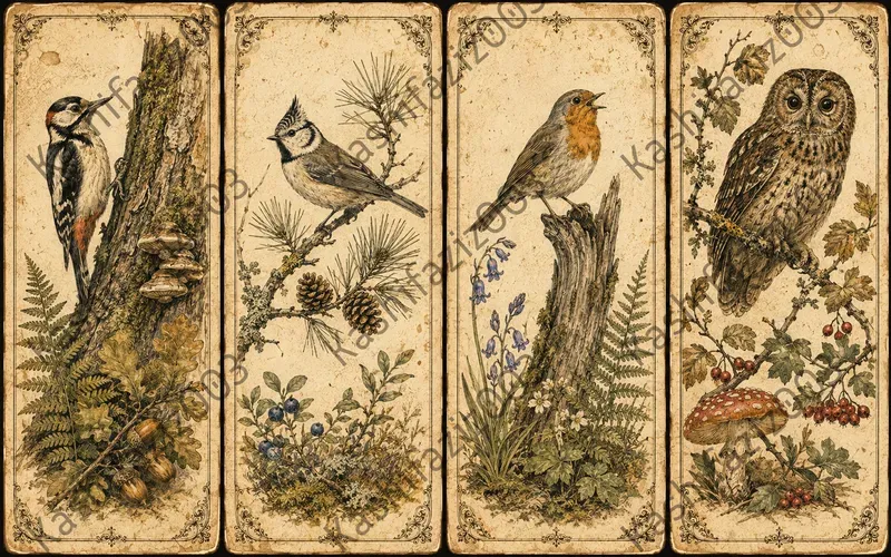 Vintage Natural History Specimen Panels