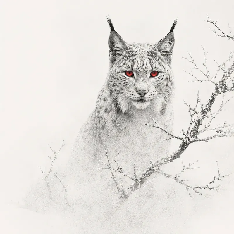 Ethereal Dotwork Spirit Creatures