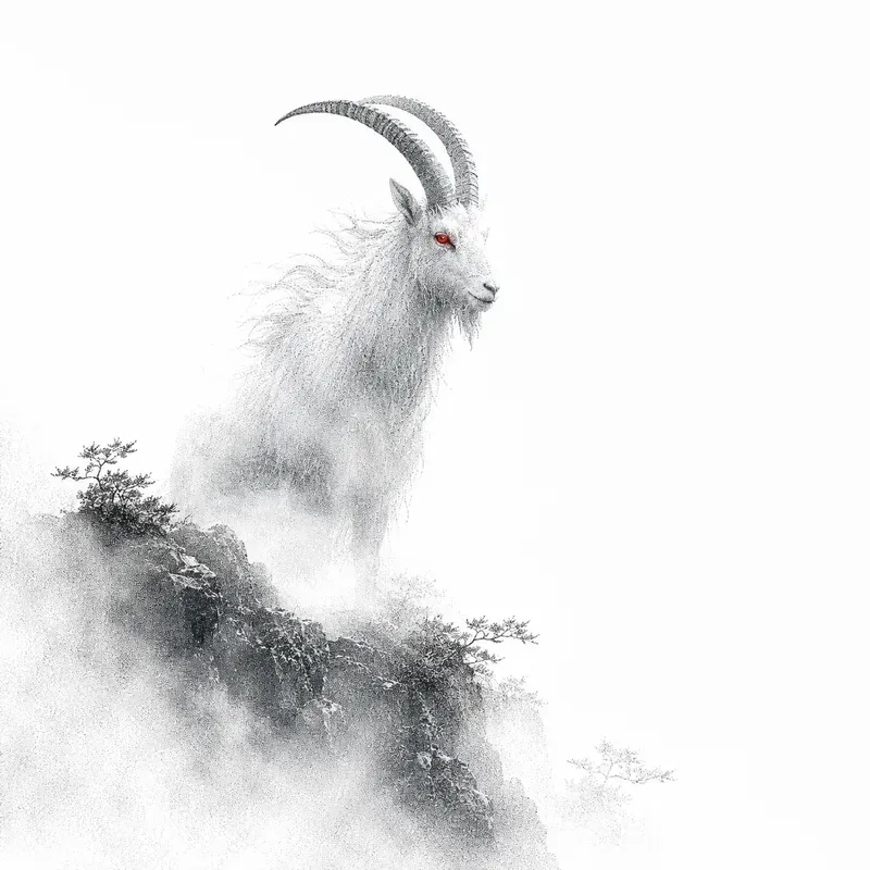 Ethereal Dotwork Spirit Creatures