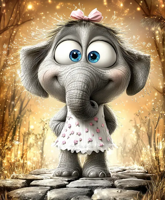 Enchanted Baby Animal Illustrations