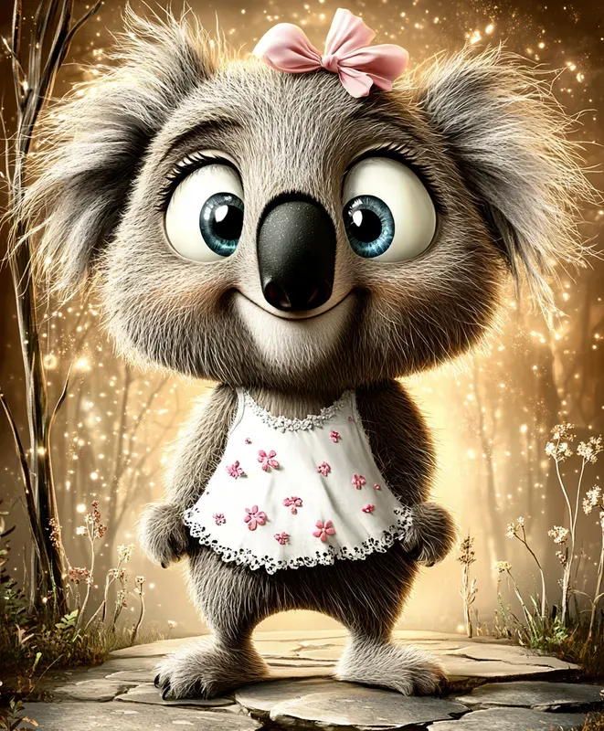 Enchanted Baby Animal Illustrations