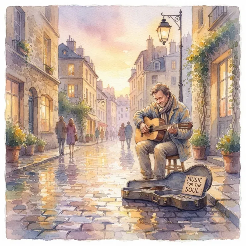 The Art Of Music In Watercolors