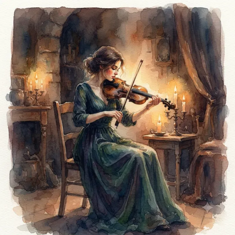 The Art Of Music In Watercolors