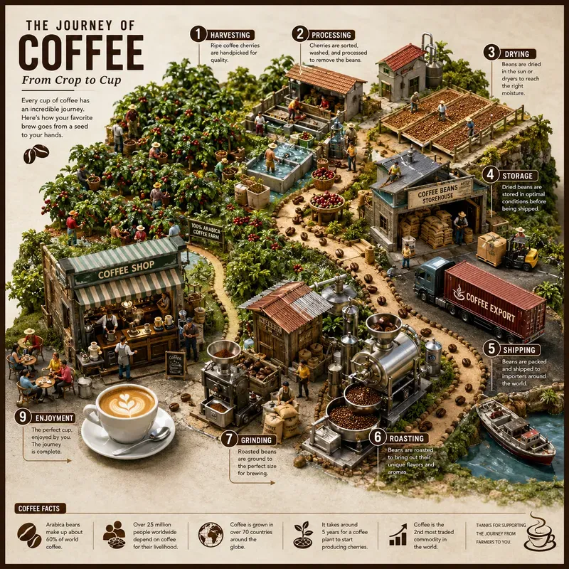 Miniature World Infographic Generator