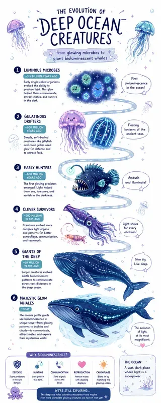 Evolution Journey Infographics