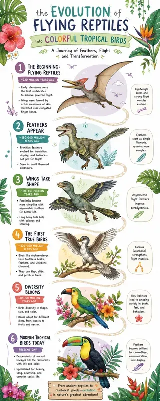 Evolution Journey Infographics