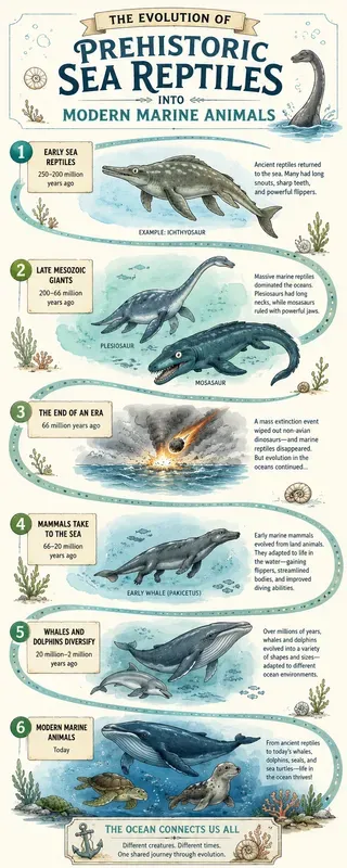 Evolution Journey Infographics