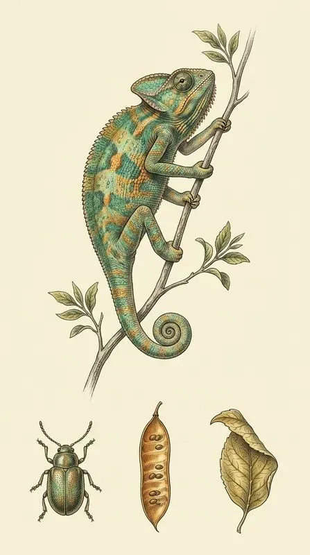 Antique Natural History Lithograph Art