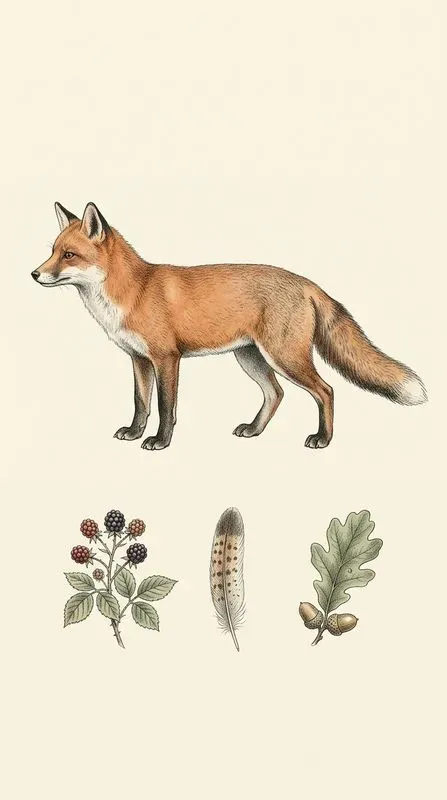Antique Natural History Lithograph Art