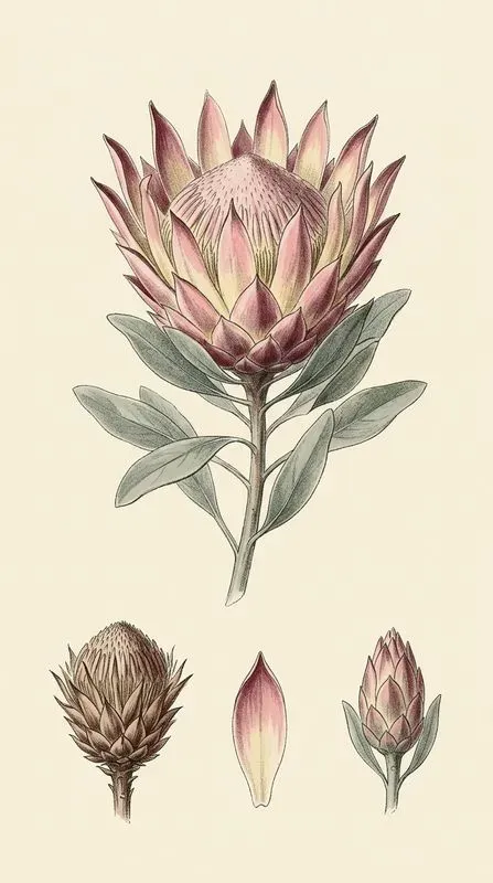 Antique Natural History Lithograph Art